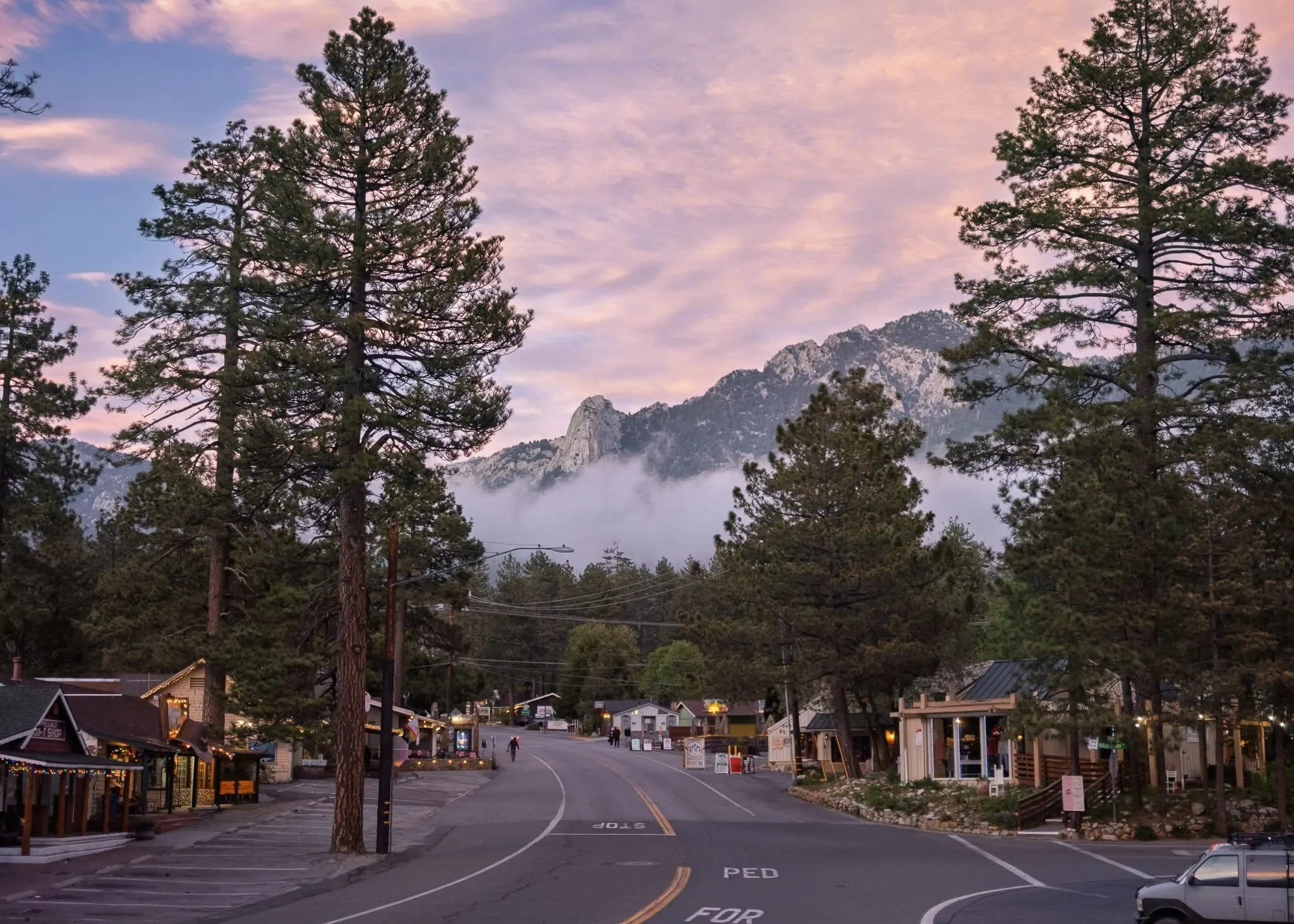 Image of downtown Idyllwild ca