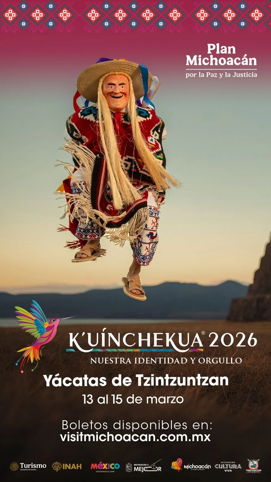 Plan Michoacán: presentan en Sectur la edición de la K’uínchekua 2026, una celebración de identidad purépecha.
