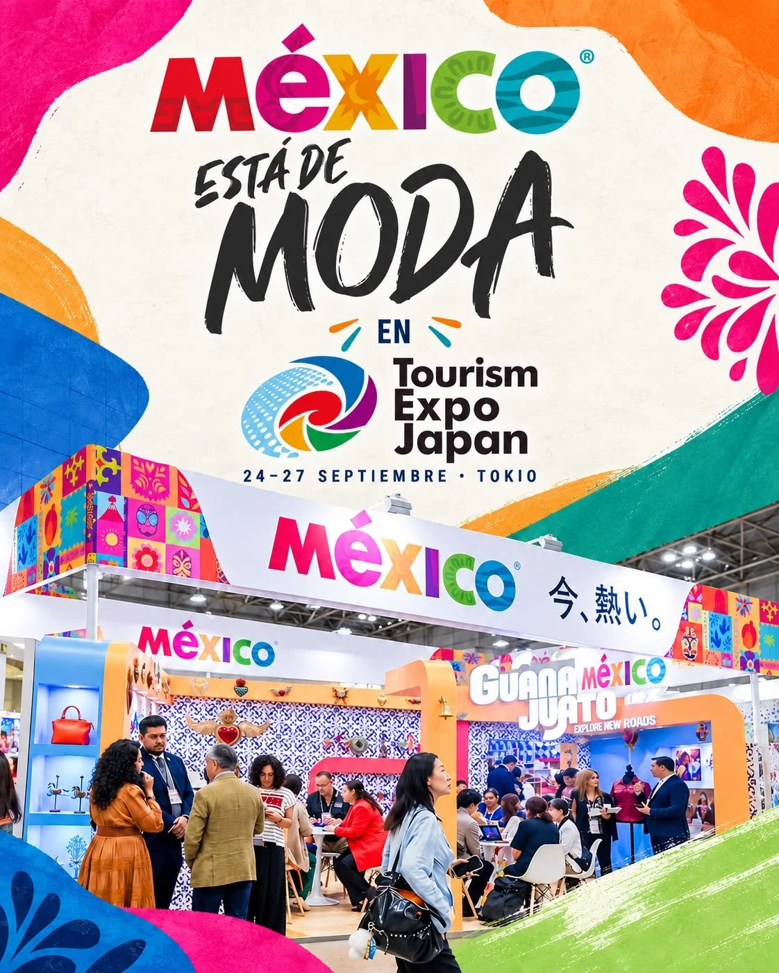 México lleva su oferta turística a Tourism Expo Japan 2026 en Tokio