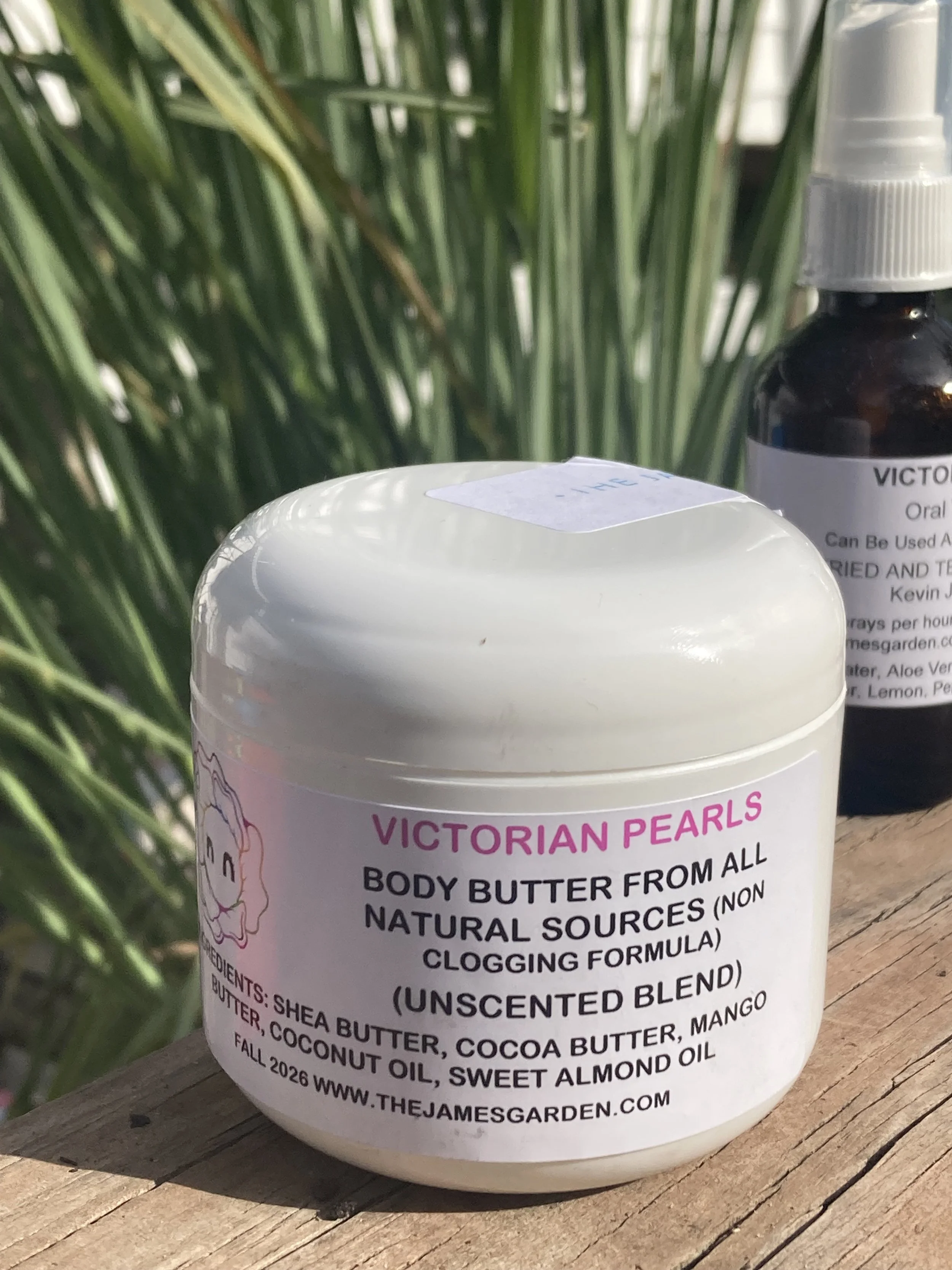 Victorian Pearls Organic Body Butter