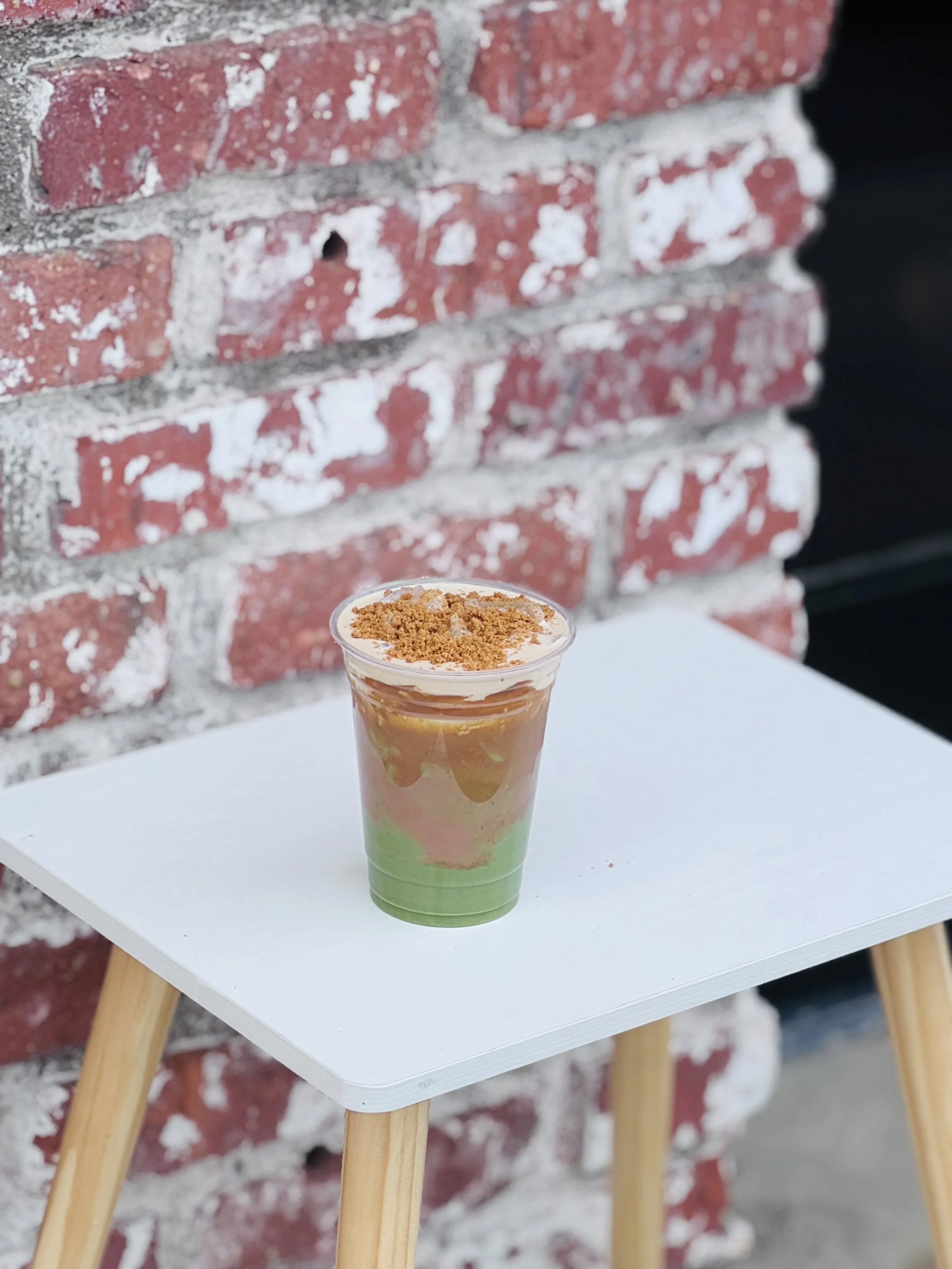 Cookie Butter Matcha Latte