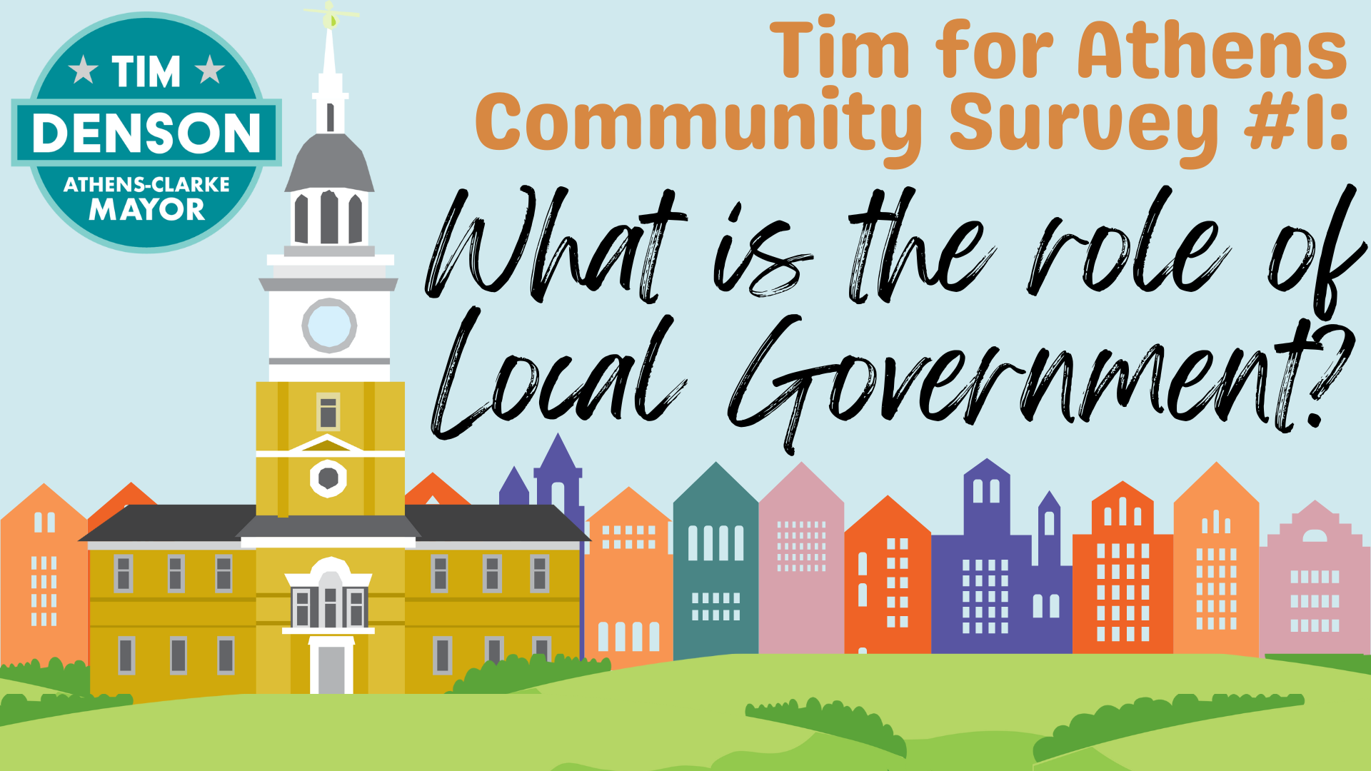 What is the role of local government - community survey #1