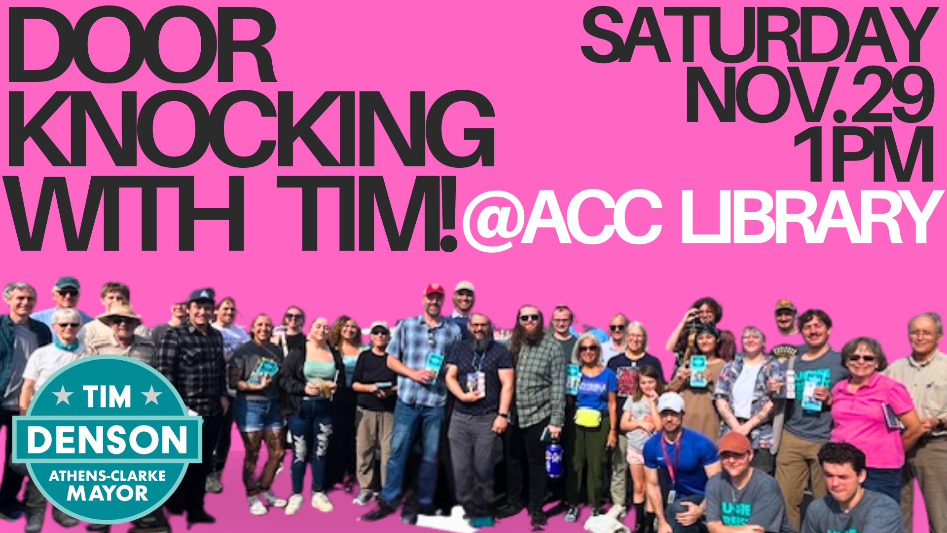 Saturday Canvassing!