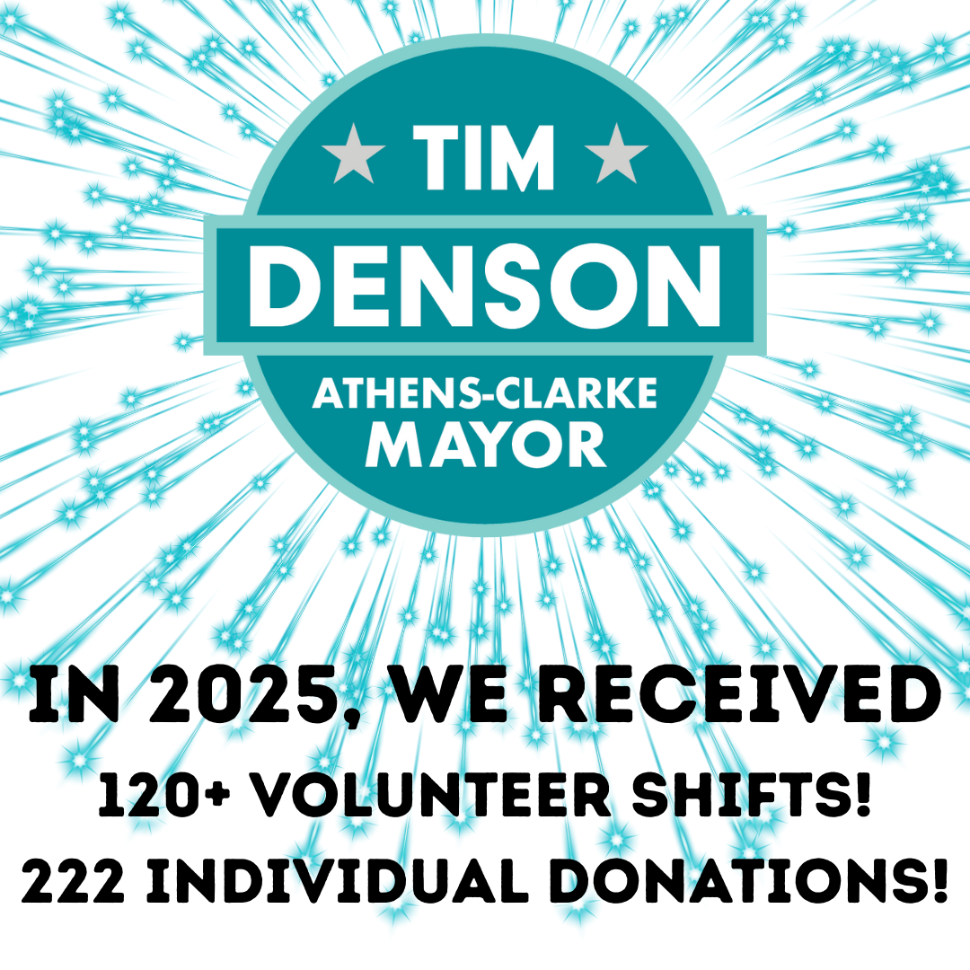 Tim Denson for Athens Mayor Campaign Starts 2026 with Grassroots Momentum