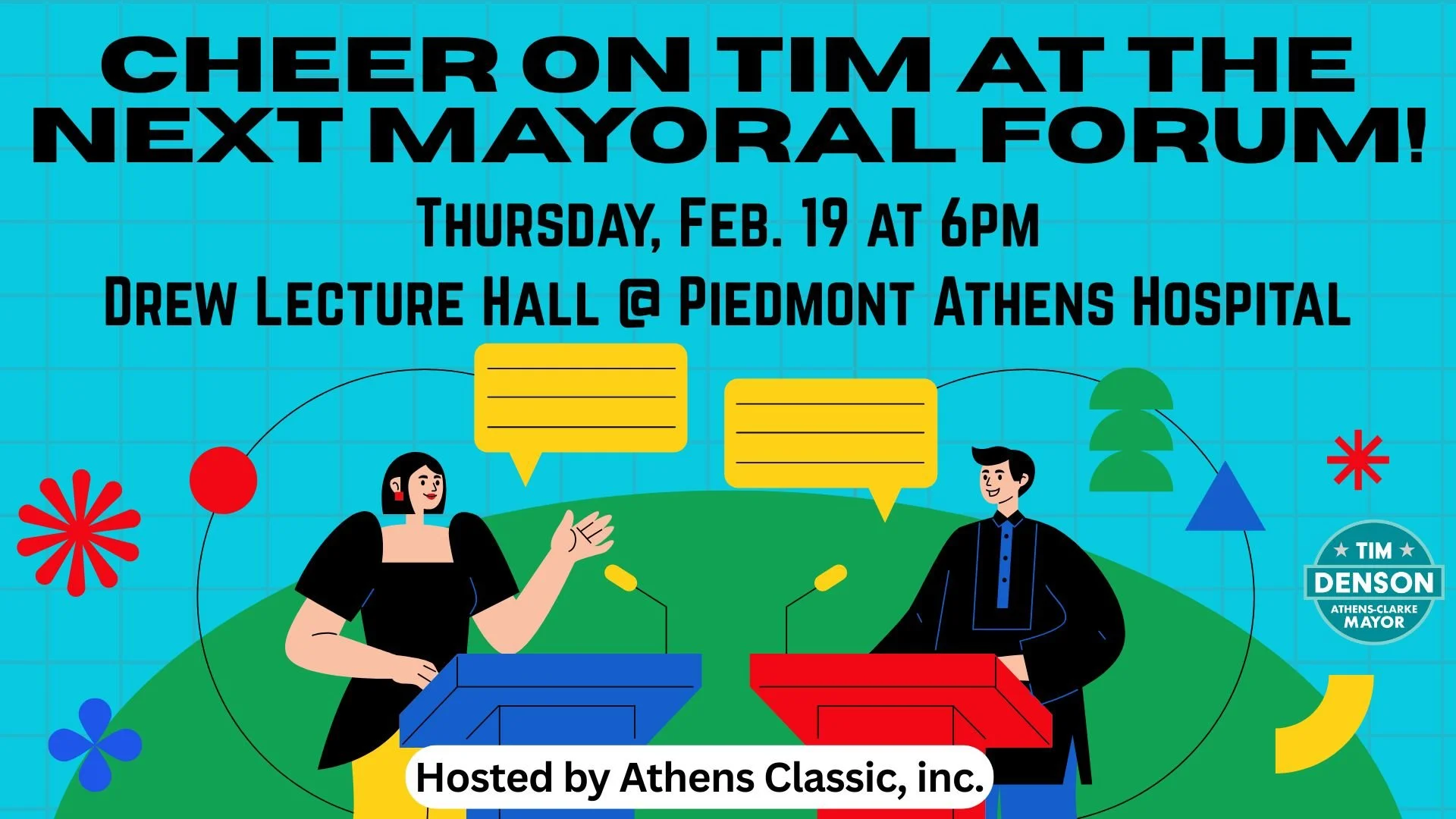 Mayoral Forum presented by Athens Classic