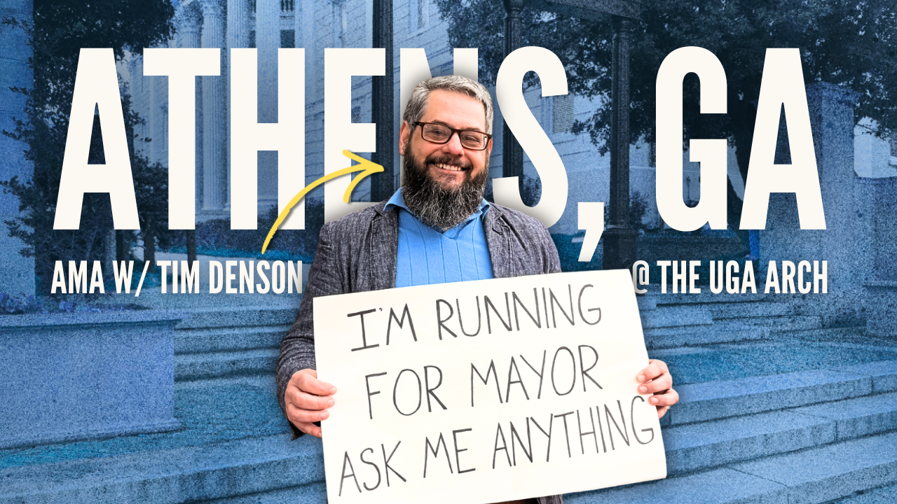I'm running for mayor. Ask me anything.