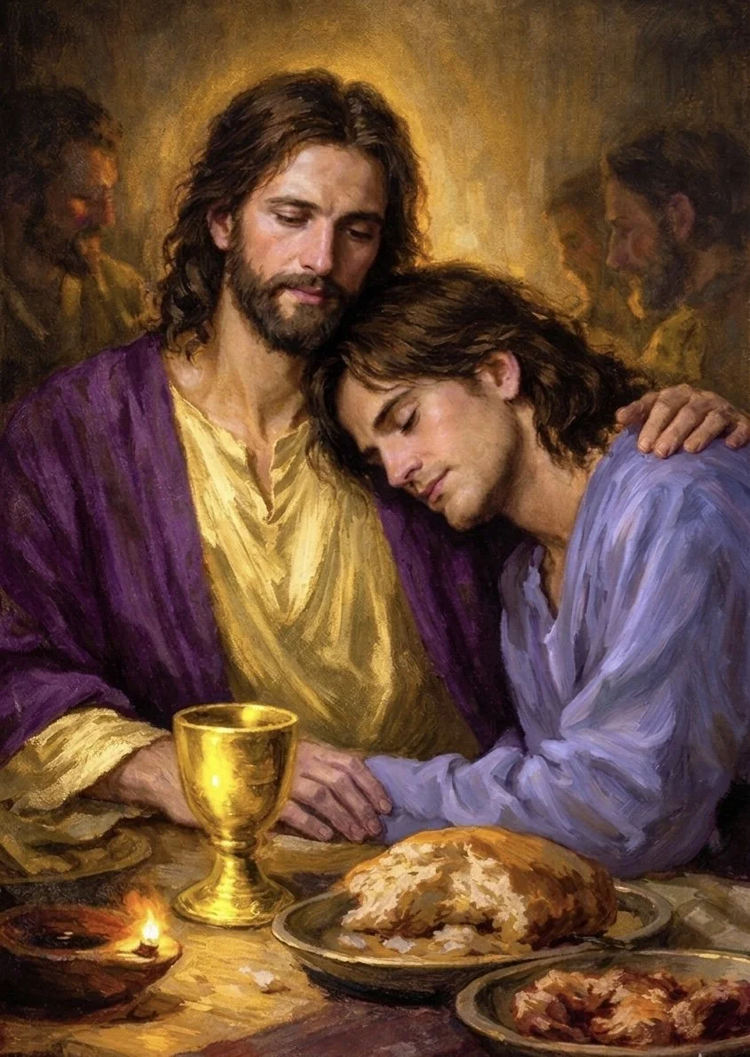 I am Judas. I am Peter. I wanna be John.