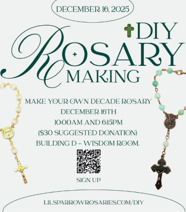 DIY Rosary Making - Holy Cross - Tuesday, December 16th