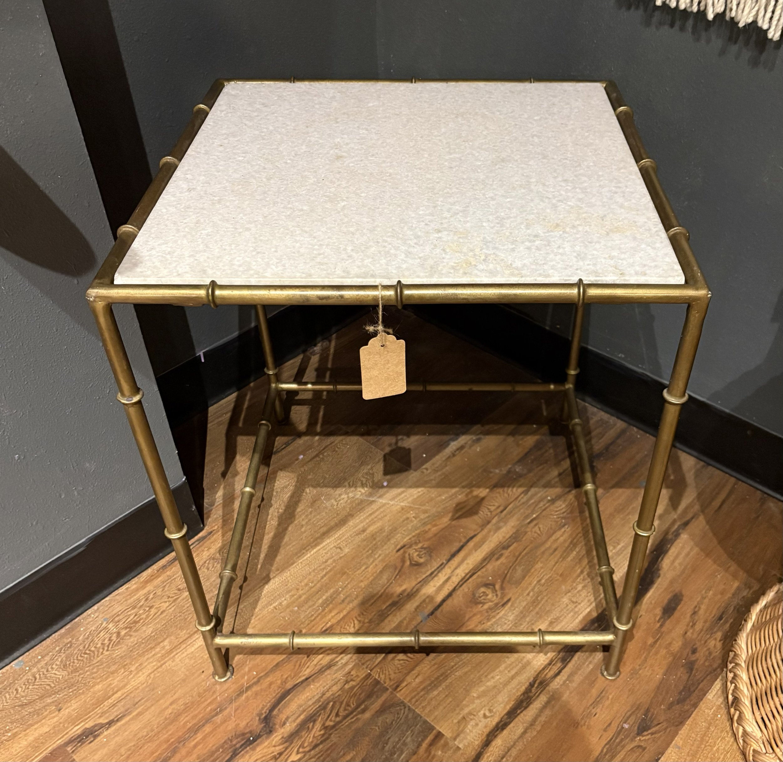 Real Quartz and Metal Bamboo Frame