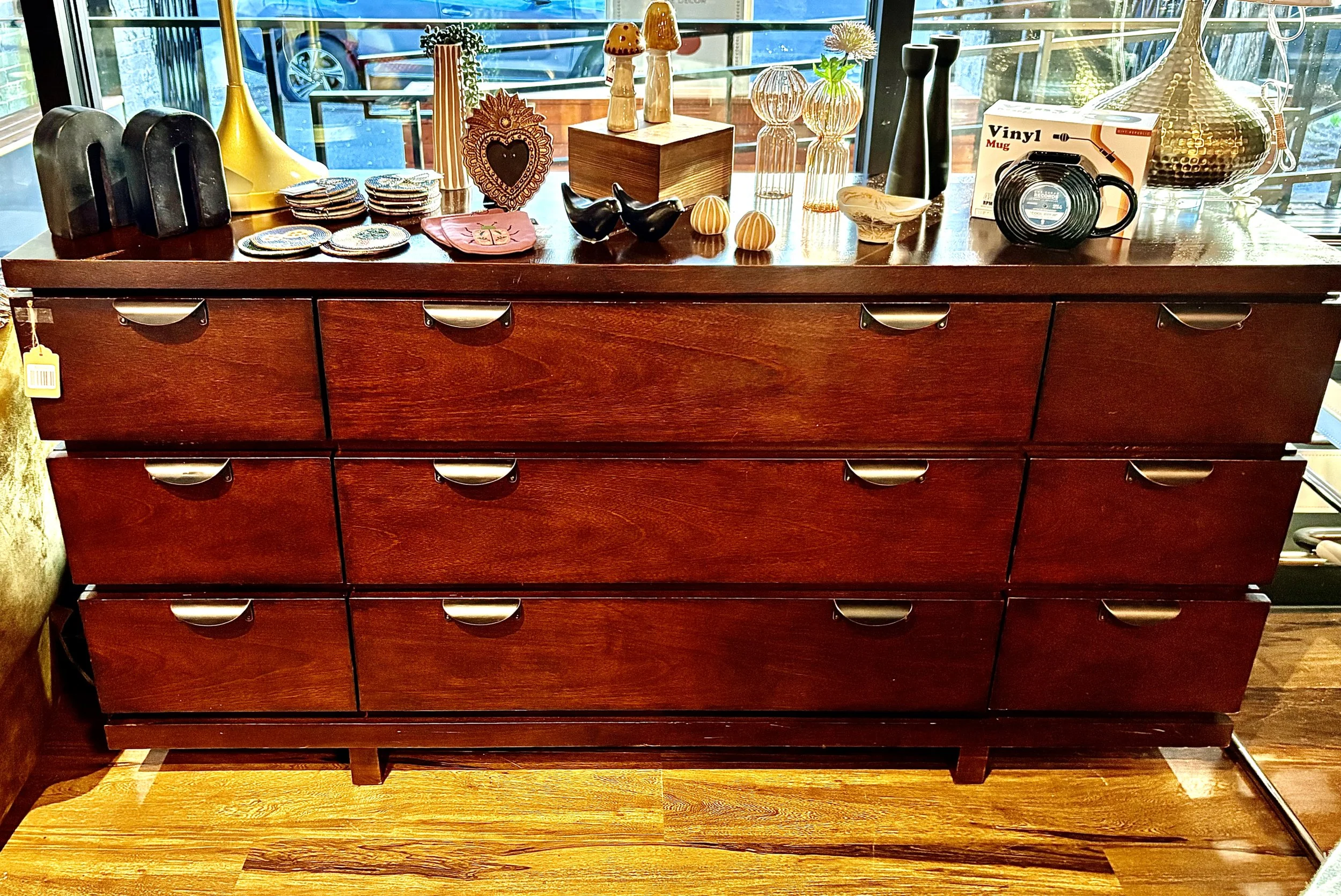 Solid Wood 12 Drawer Dresser