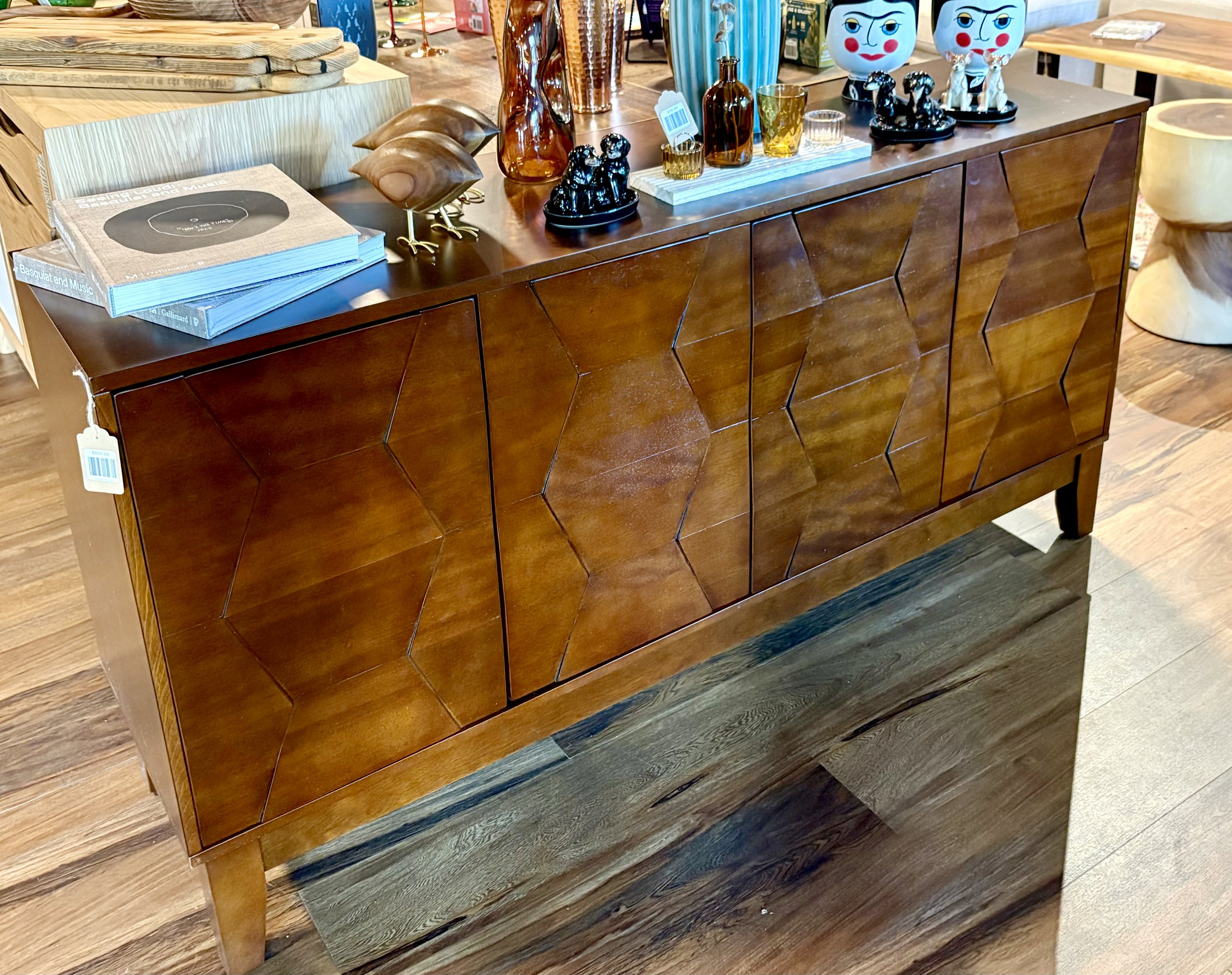 Cabinet w/ Carved Doors