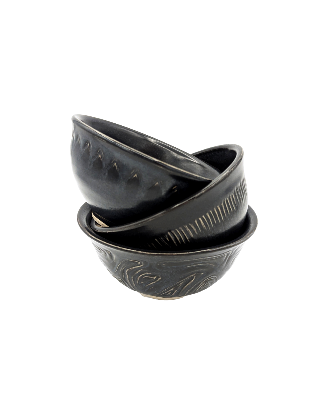 Black Earth Bowls (Set)