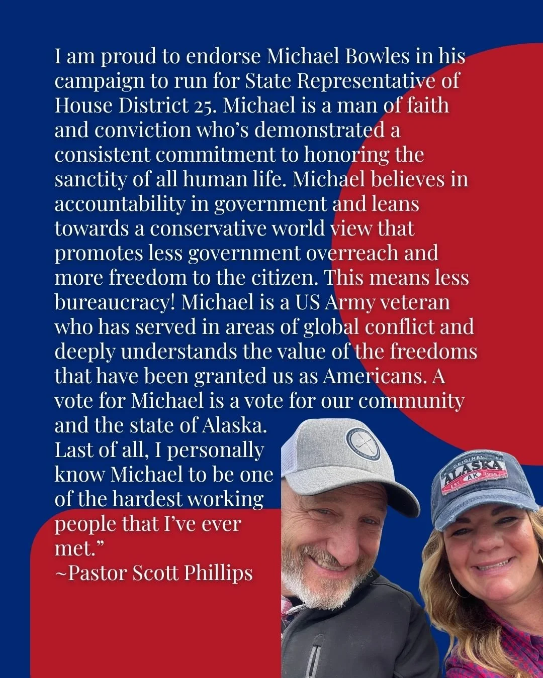 Pastor Scott Phillips Endorsment