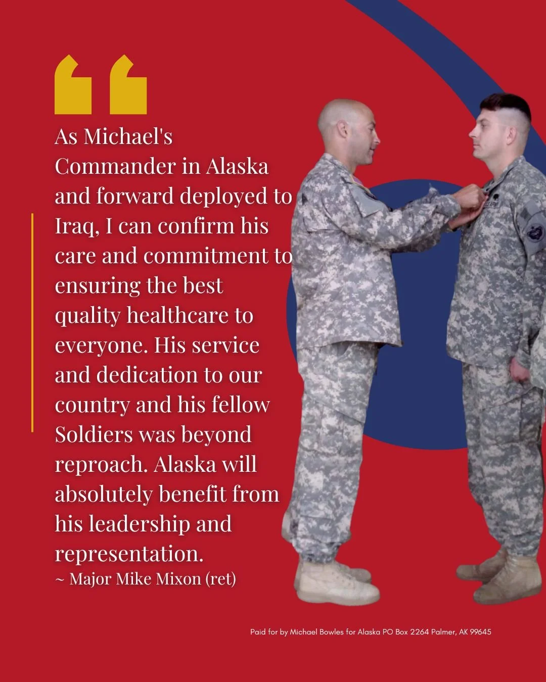 Mike Mixon Endorsement
