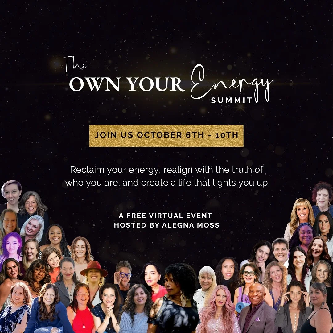 It&rsquo;s so close now!!

I&rsquo;m stupidly excited to share that I&rsquo;ll be speaking at the ✨**Own Your Energy Summit**, happening October 6th &ndash; 10th! 

This FREE 5-day online gathering brings together 35+ visionary speakers to guide you 