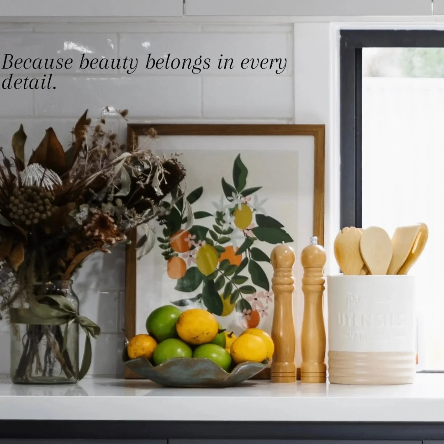 Because beauty belongs in every detail