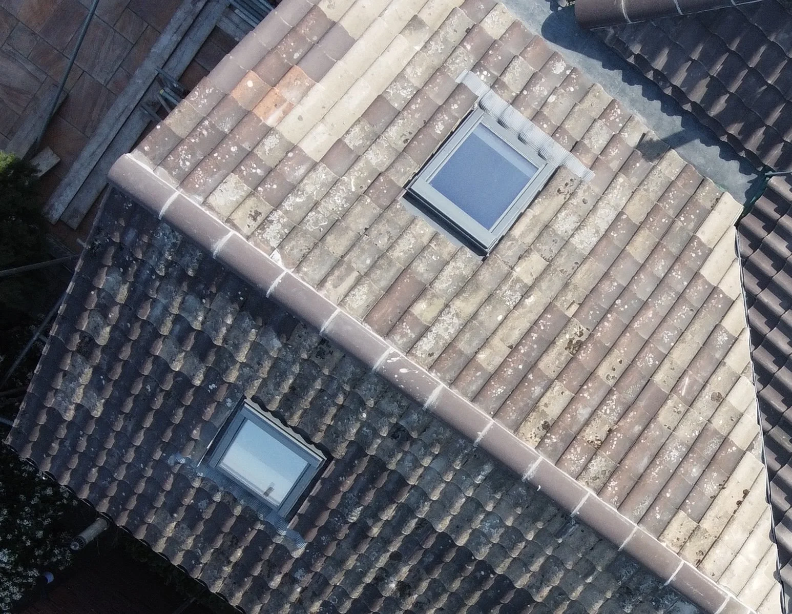 New pitch roof VELUX UK04 maintenance free skylights  unthank rd Norwich 