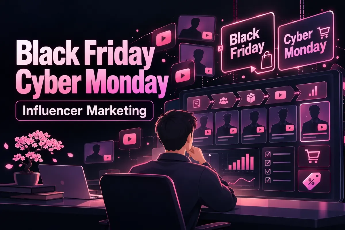 BFCM Influencer Marketing 2026: How Brands Should Plan Creator Campaigns
