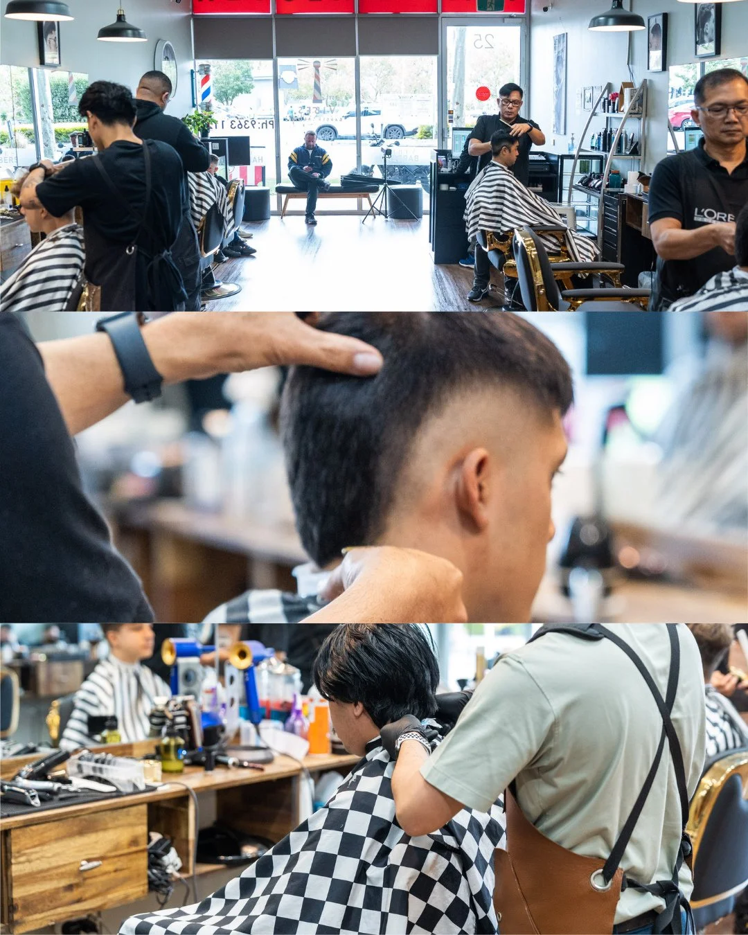 At @vibesbarbersalon, you can expect more than just fresh cuts - it&rsquo;s a team that genuinely brings the vibe and makes sure you walk out feeling good inside and out.⁠
⁠
Book an appointment with them at shop 25, 13-15 Lake St.