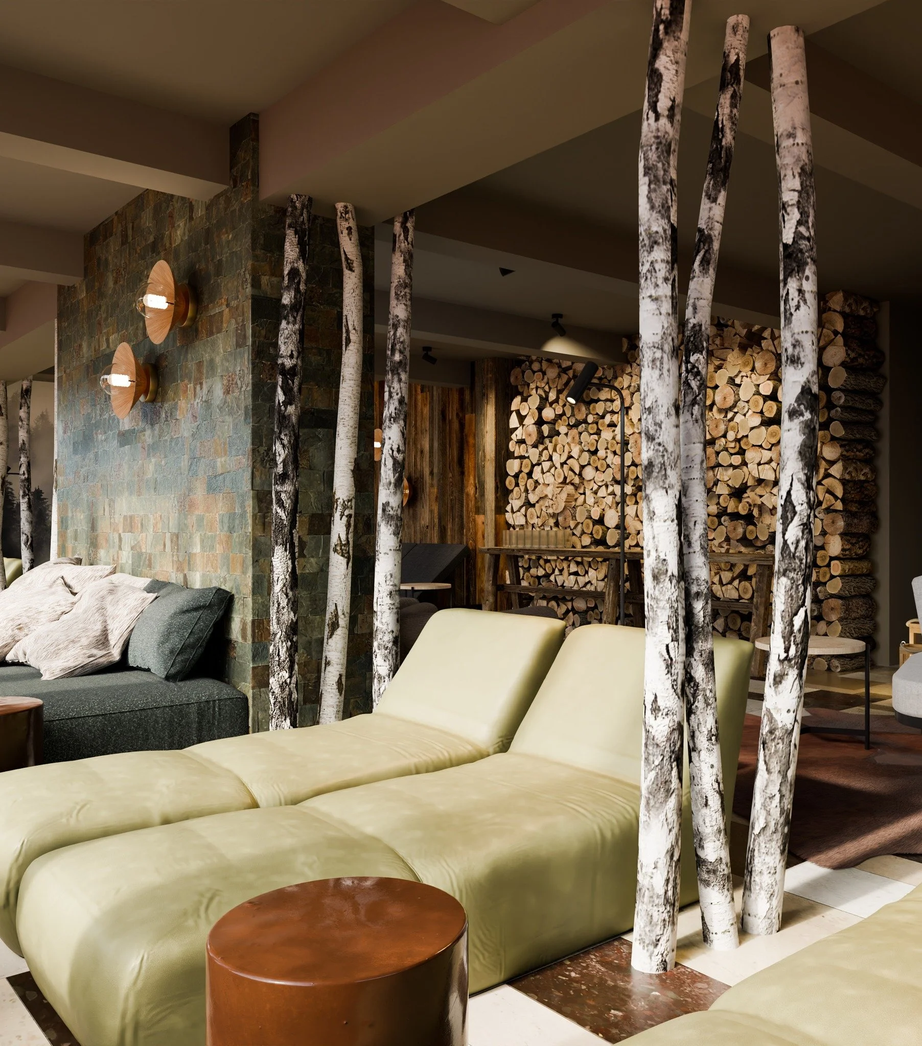 Architektonick&aacute; studie interi&eacute;ru
Wellness
Hotel v Krkono&scaron;&iacute;ch

Wellness &amp; Spa Interior Concept
Mountain Hotel | Krkono&scaron;e

Interior Visualization
 #moderndesign #pizingersmorix #czecharchitects #archlovers #czecha