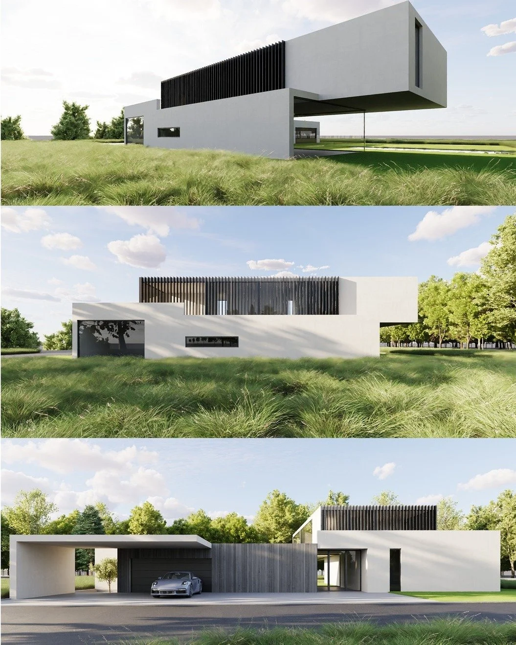 V procesu...
Prvn&iacute; hmotov&eacute; studie rodinn&eacute;ho domu nedaleko Prahy ✨

In Progress ...
Early massing studies for a family house near Prague. ✨
CGI

#archdaily #visualization #exterior #architecturedesign #modernarchitecture #czechart
