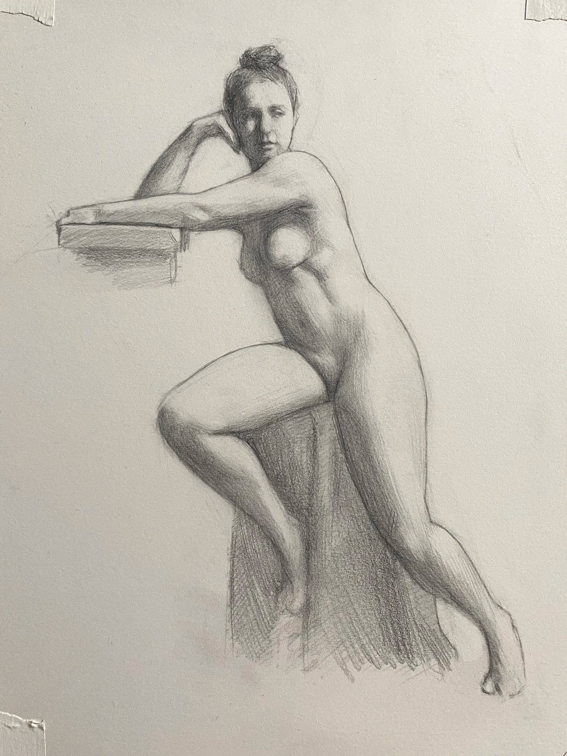 Seated Female Figure