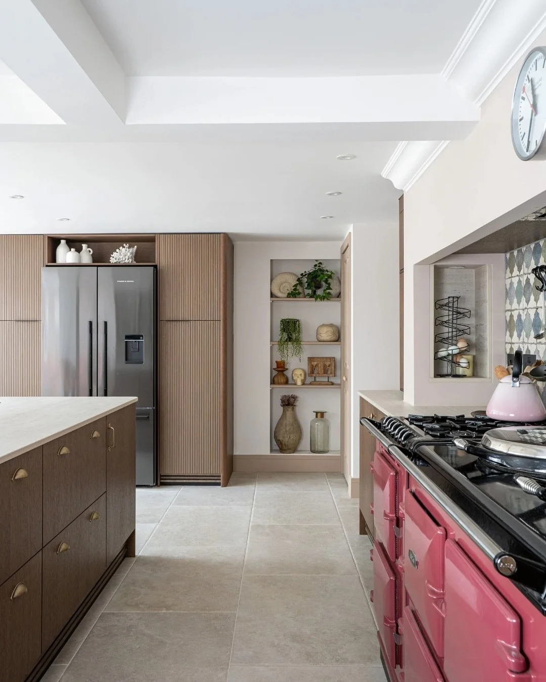 It&rsquo;s hard to believe this is the same kitchen! What was once enclosed and dim has become a light, luxurious heart of the home. A considered design that celebrates space, texture and light.

#ProjectNine #ProjectNineDesign #KitchenTransformation