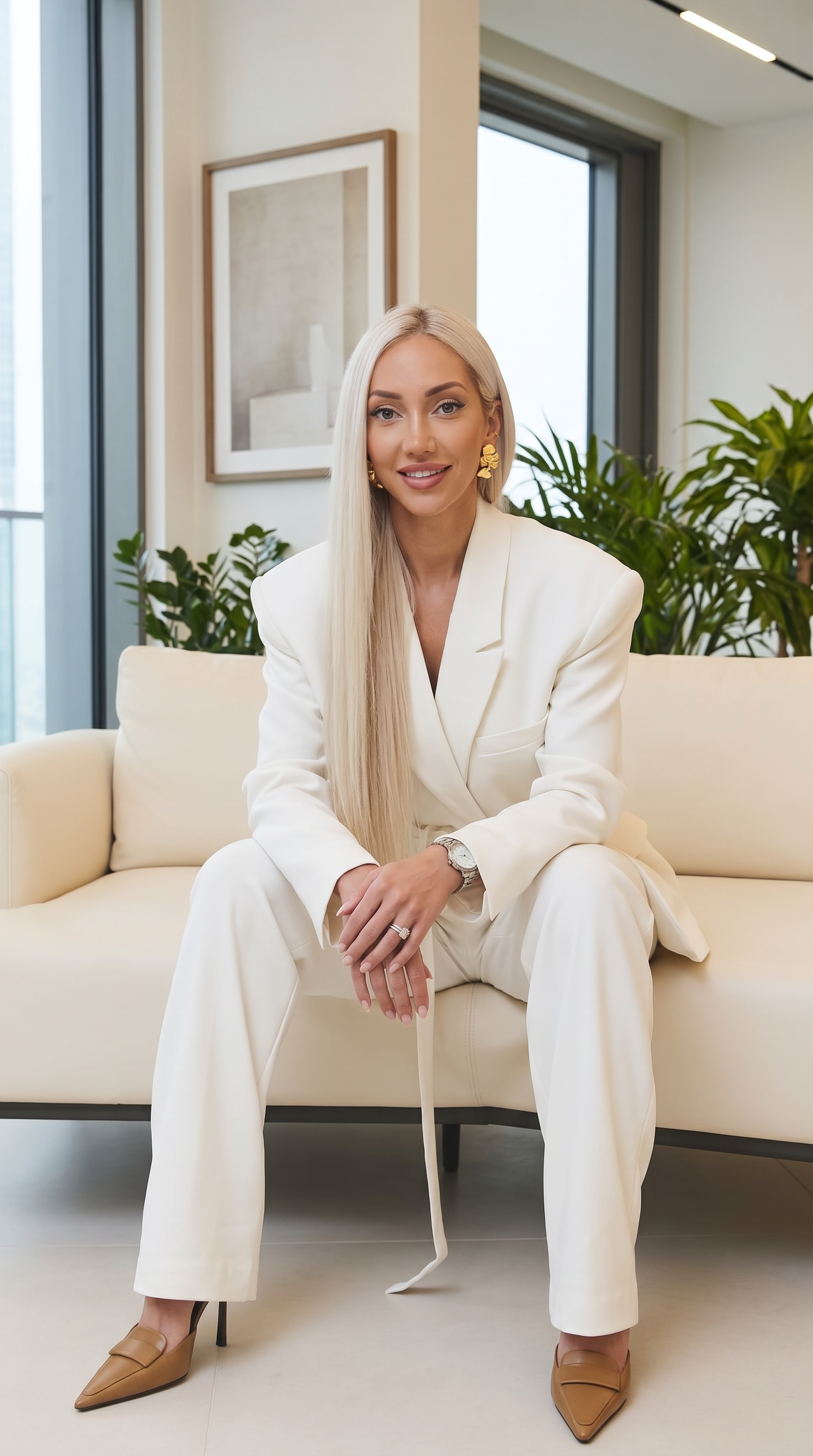 Monika, registered nurse and founder of OMNIS Medical Aesthetics, in her Cambridgeshire clinic