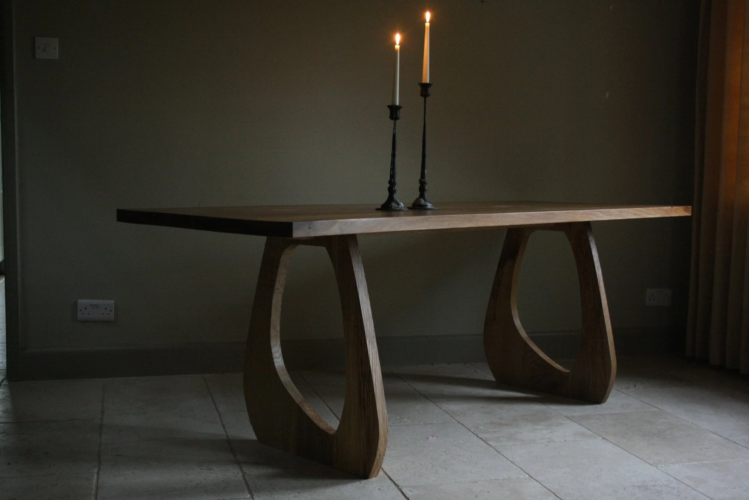 Walnut dining table