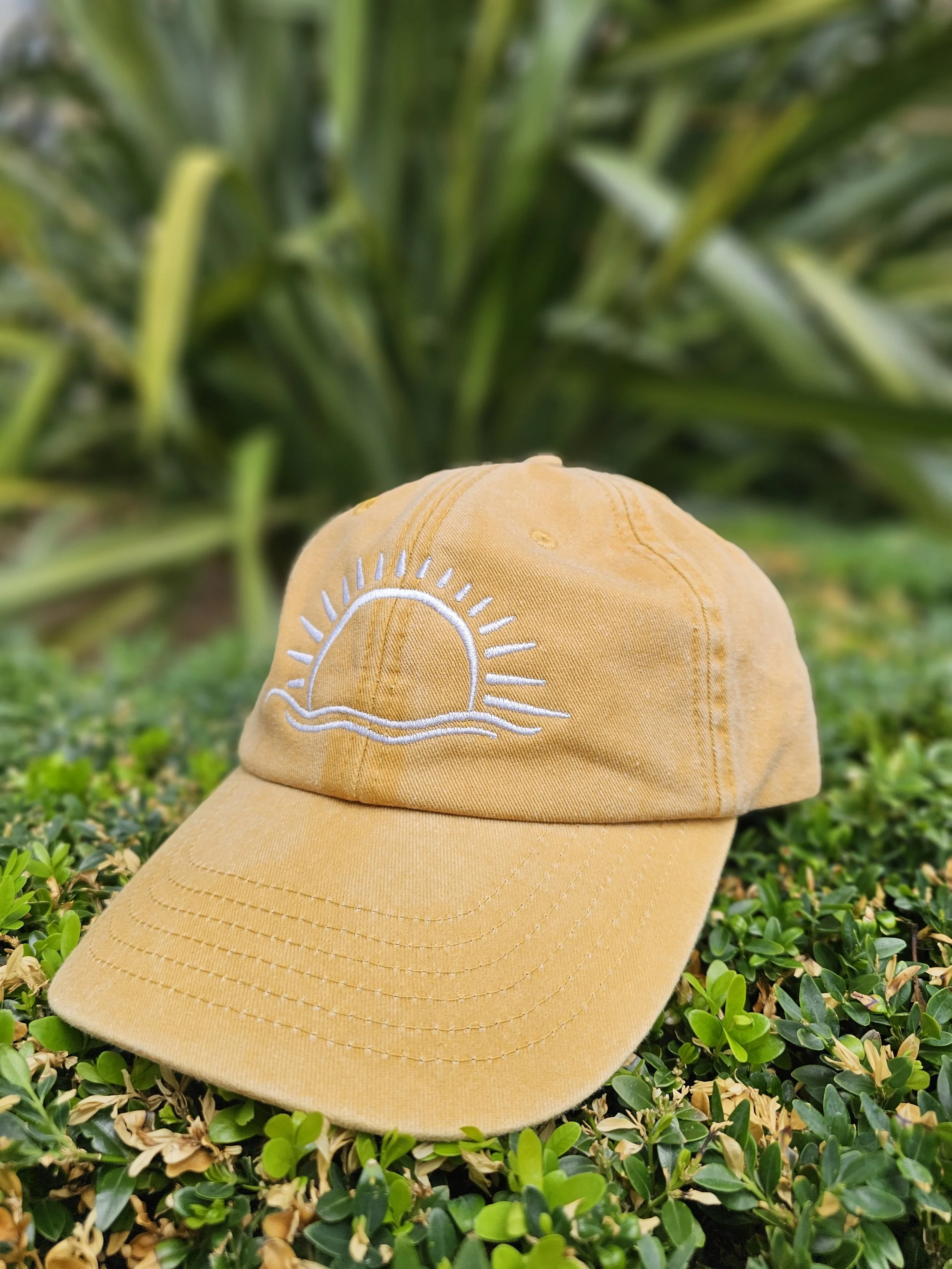 Sunkiss Vintage Cap MUSTARD
