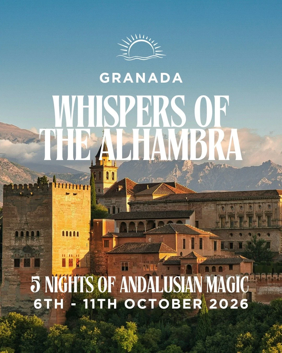 GRANADA RETREAT IS HERE! ✨
📆 6th &ndash; 11th October 2026
👉 Early Bird prices available until 1st April.

I am so, so happy to finally share this retreat with you&hellip;
Granada, a place of golden light, Moorish history, olive groves and quiet ma