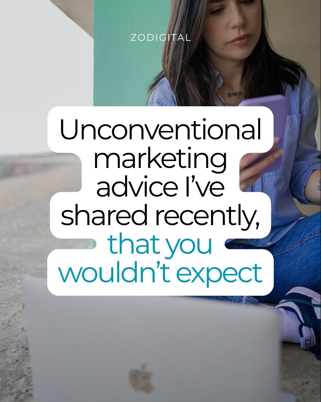 The advice clients don&rsquo;t expect but usually need, comes from stepping away from the screen and thinking about buyer psychology &amp; human behaviour - over metrics. 

Swipe to see some of the things I have said recently that you might not expec