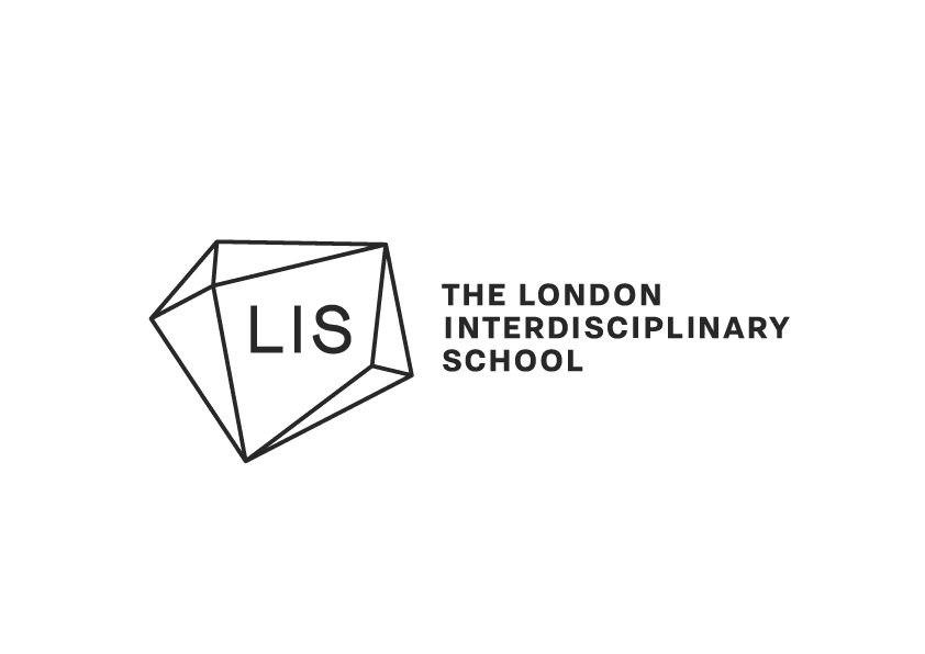 Logo of The London Interdisciplinary School with a geometric diamond shape and the initials 'LIS' next to the school name.