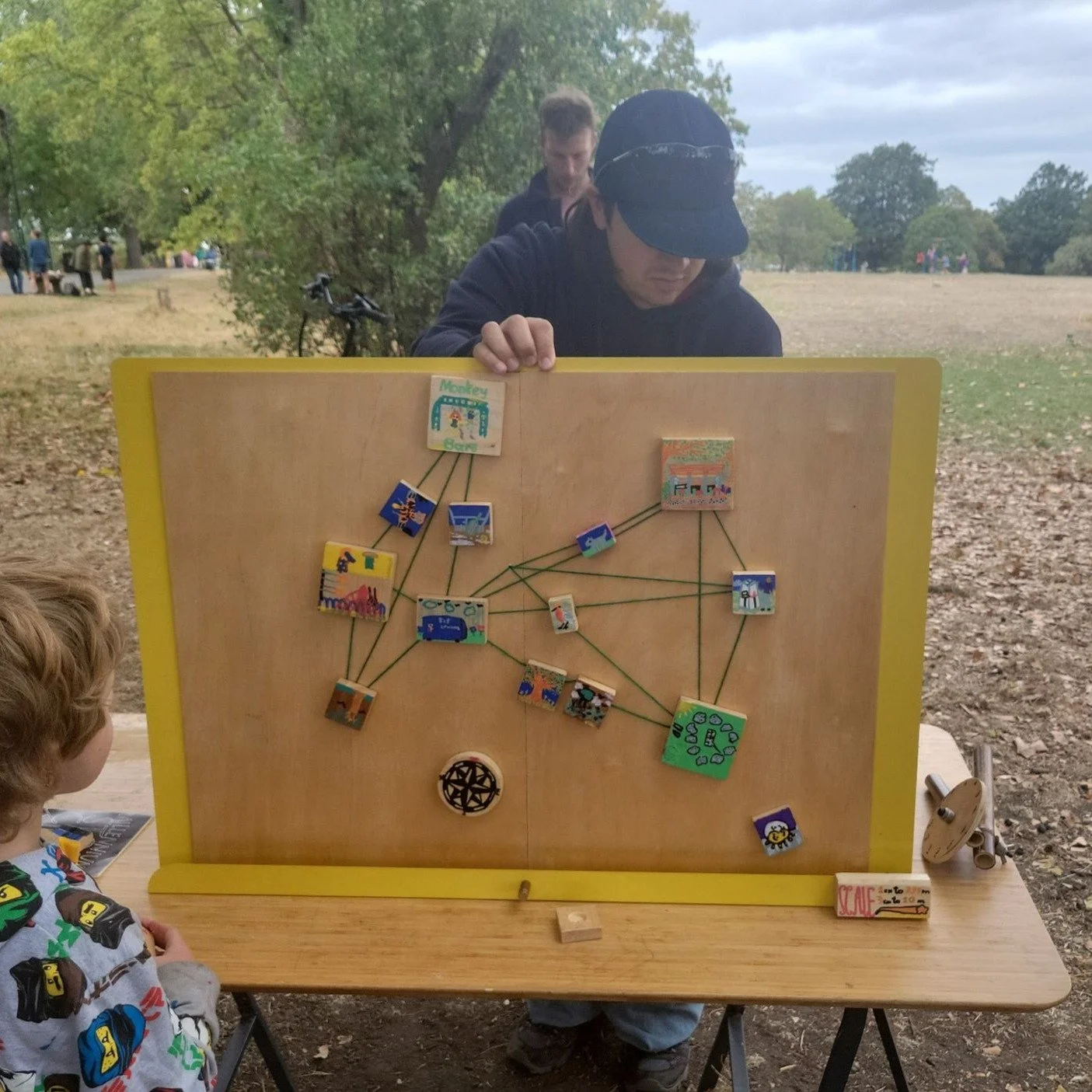 Mini-Week Five: The Cartographic Finale

With only 2 days in the week, our plan to finish a magnetic map of Hilly Fields still had a long way to go, and we still had essentials to cover: sundials, blackberry tarts, tapenade, and the odd side-mission 