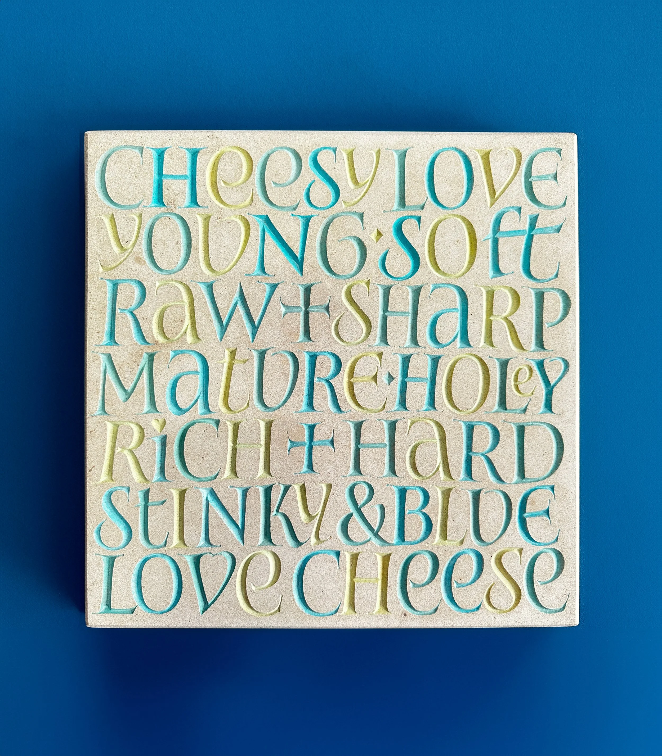  Charlotte Howarth (b. 1970)   Cheesy Love , 2026 
LATEST ADDITION