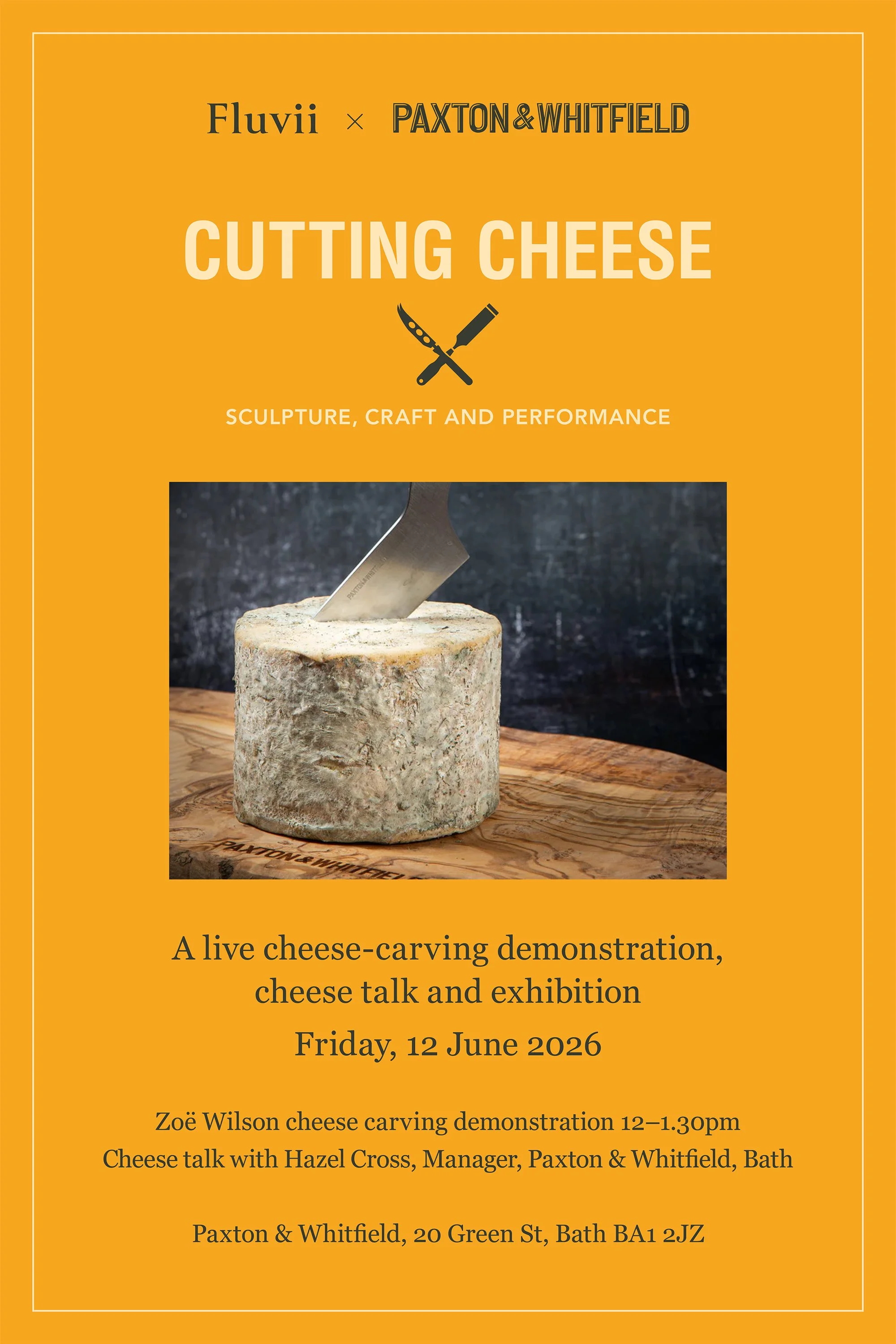 Cutting Cheese: Sculpture, Craft and Performance