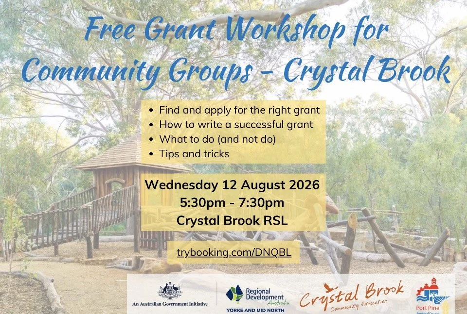 Free Grant Workshop for Community Groups