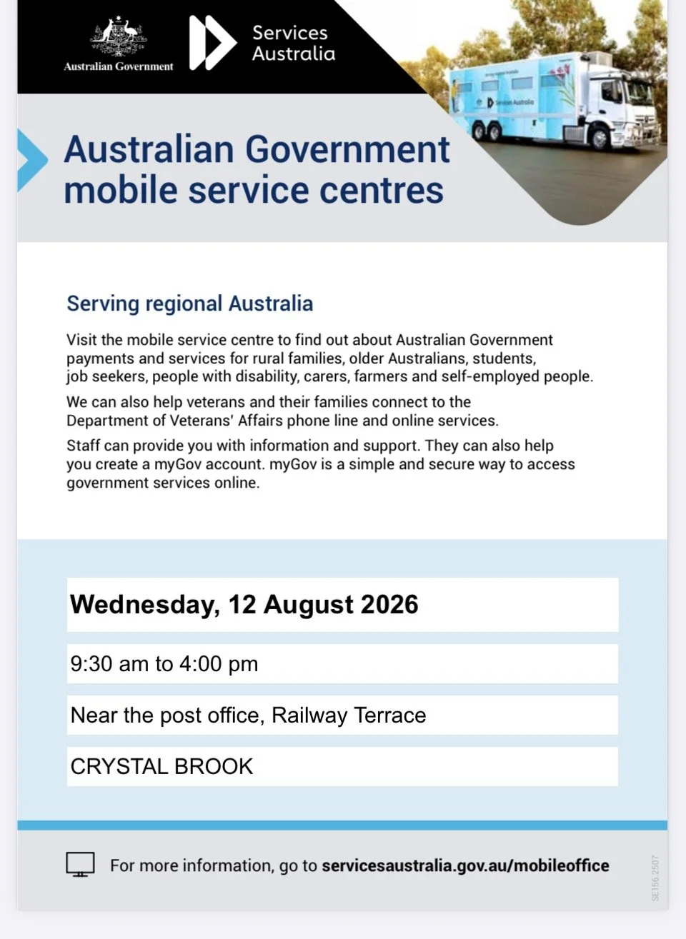 Australian Government Mobile Service Centre