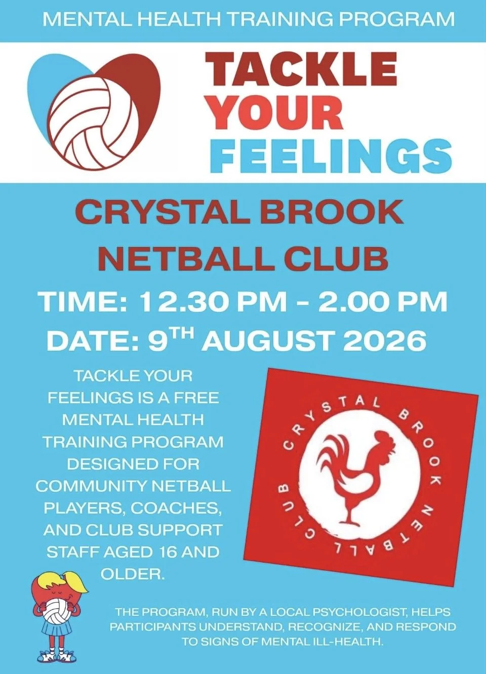 Tackle Your Feelings Mental Health Workshop