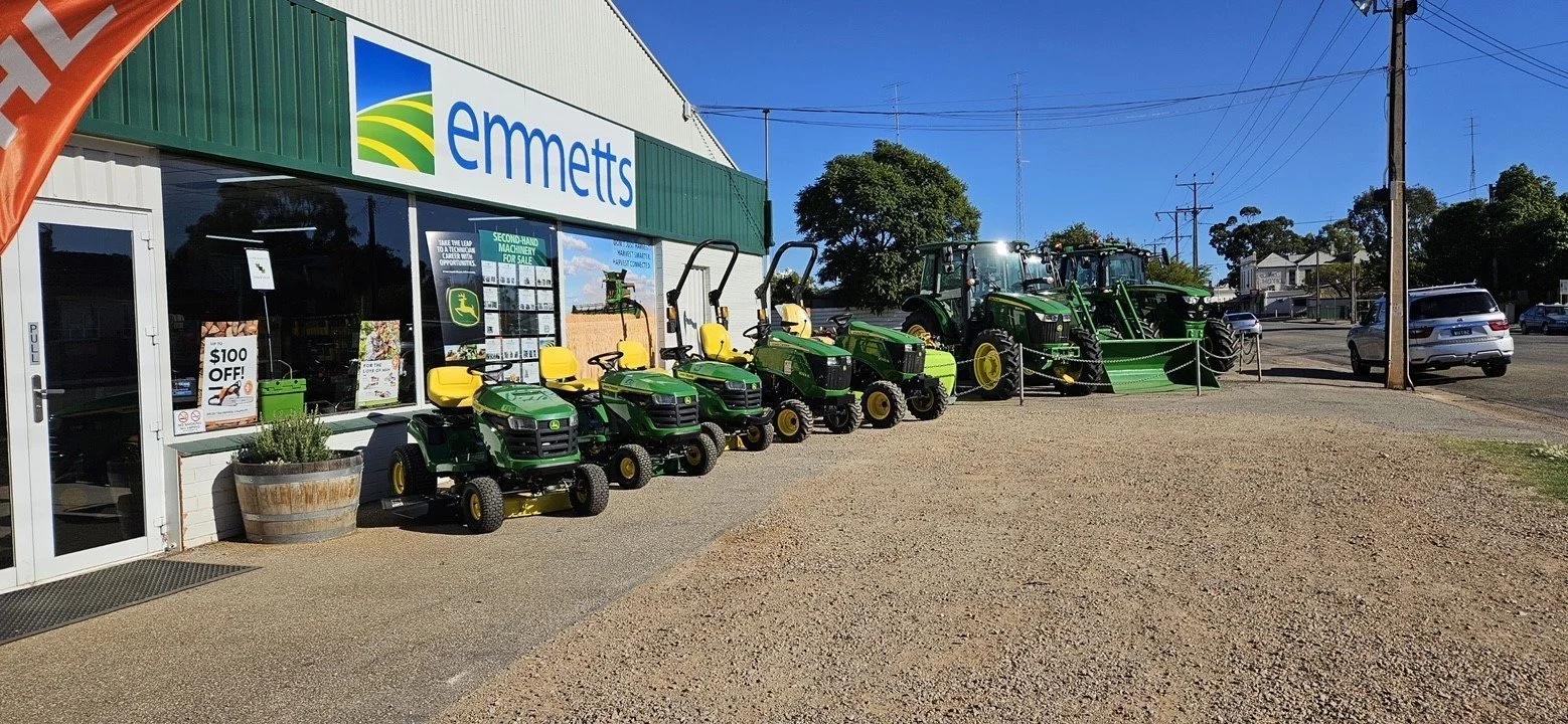 dealership of john deere tractors and farming machinery