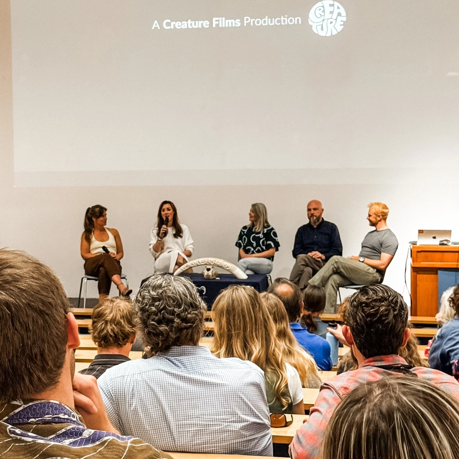 Last night I attended the Oxford screening of The Hunt by @sarahsrealjob and represented a hunters view on the panel afterwards. 

In the most spectacular of settings - the Natural History Museum, where Darwin&rsquo;s Theory of Evolution was debated 