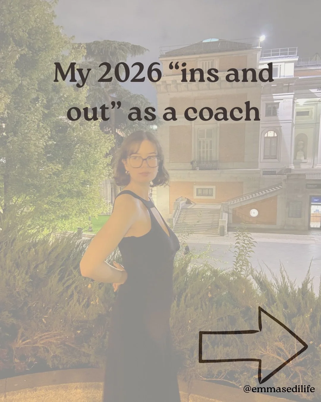 Some random and bigger things that are &ldquo;in and out&rdquo; for me in 2026 🌀

#insandouts #coach #lifecoach #coaching #2026