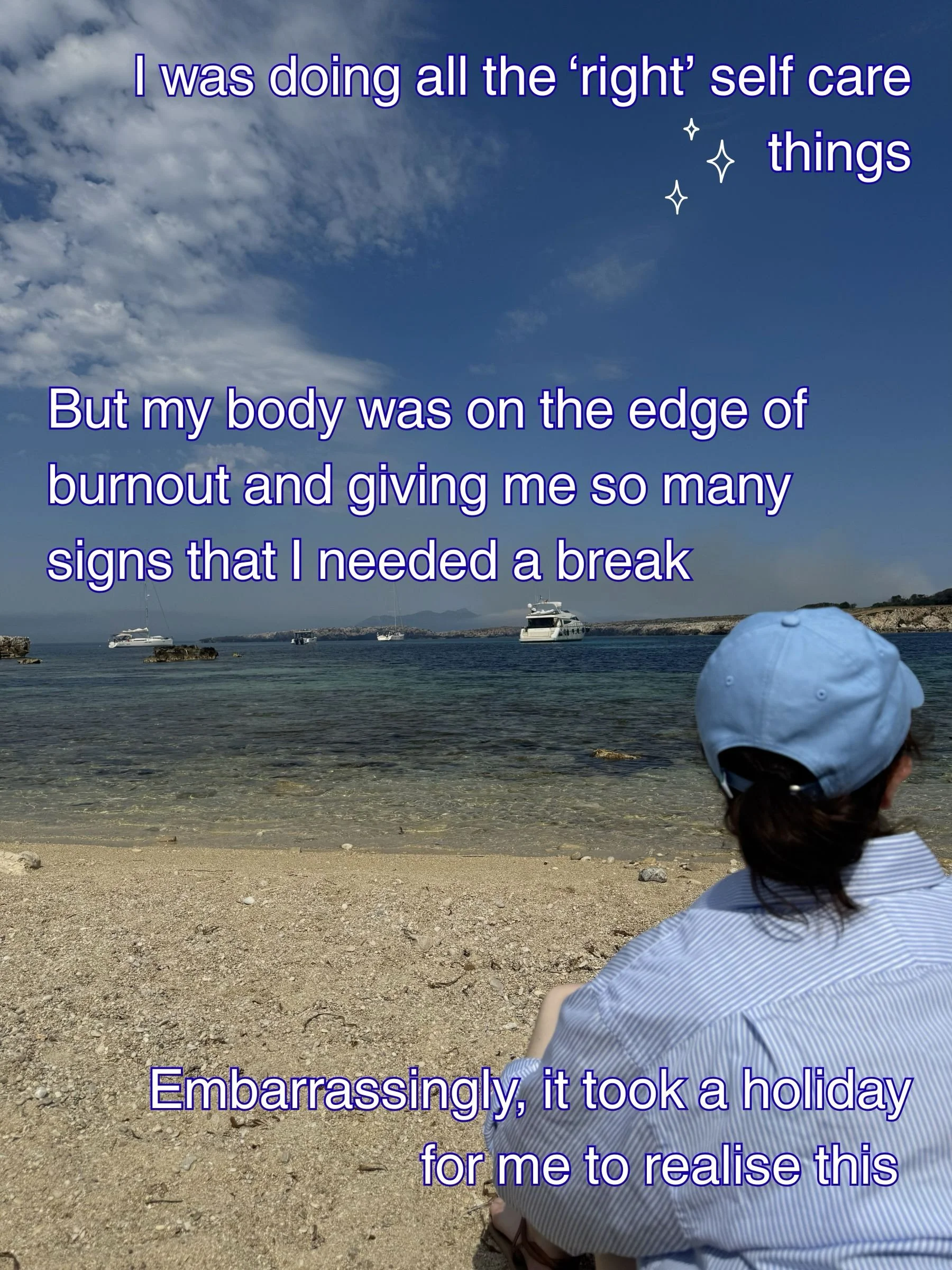 What happens when we learn to ignore our body&rsquo;s signals? Nothing good 🌱 

A bit of honesty from me today about how I was feeling before going on holiday. Now I&rsquo;m back and practicing what I learnt on the trip. More on this to come&hellip;