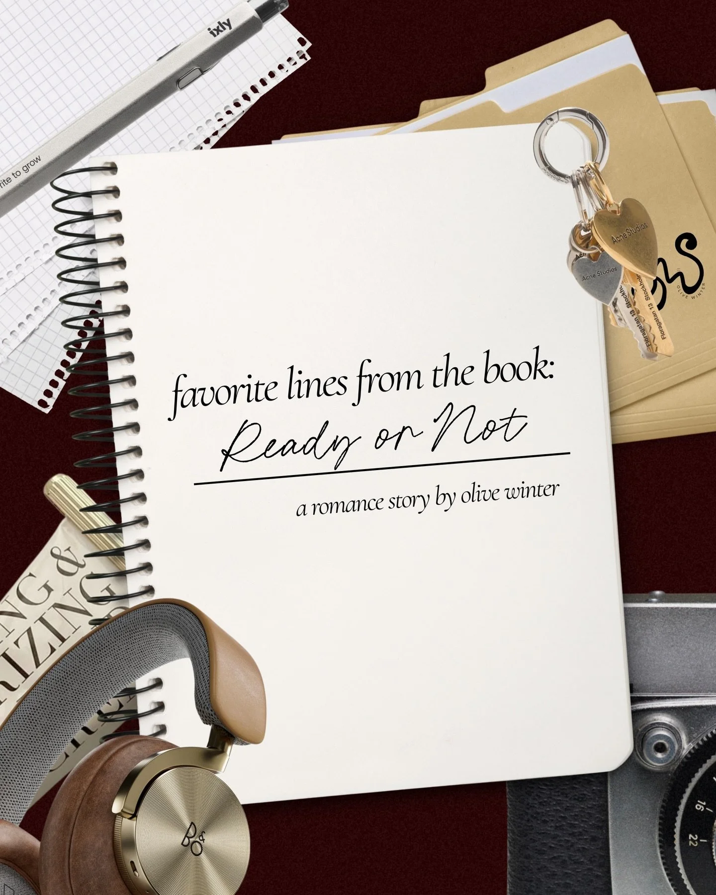 Looking for more reasons to read Ready Or Not? Here&rsquo;s some quotes directly pulled from@the story to convince you. 

Ready or Not: A Slow Burn Romance by Olive Winter is now available on Kindle Unlimited and Paperback. Signed copies are availabl