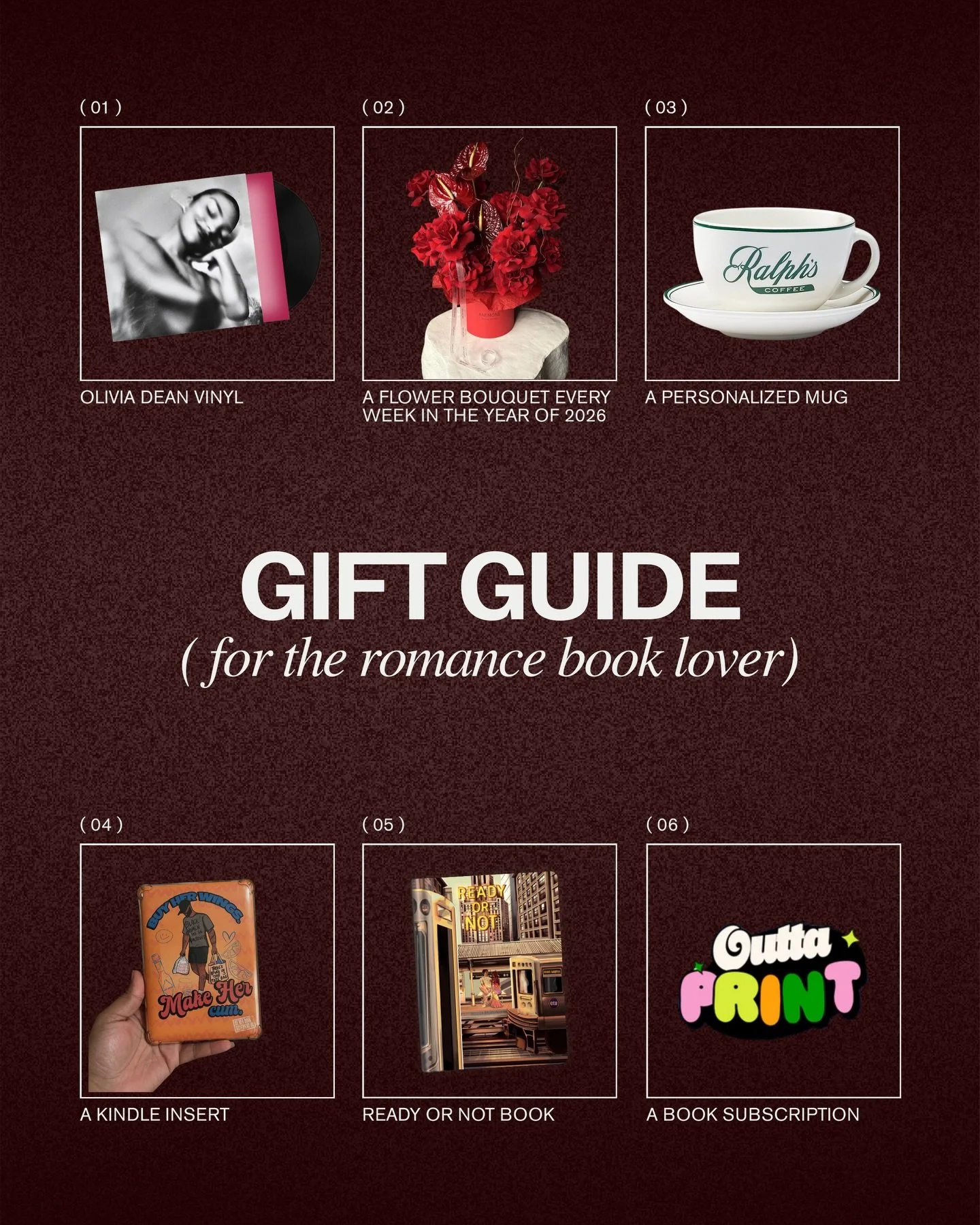 Gift giving season is here and Christmas (for those who celebrate) is around the corner. If you haven&rsquo;t figured out what to get your friend who&rsquo;s an avid romance book lover? Here&rsquo;s a gift guide you can choose from. 

But first? Star