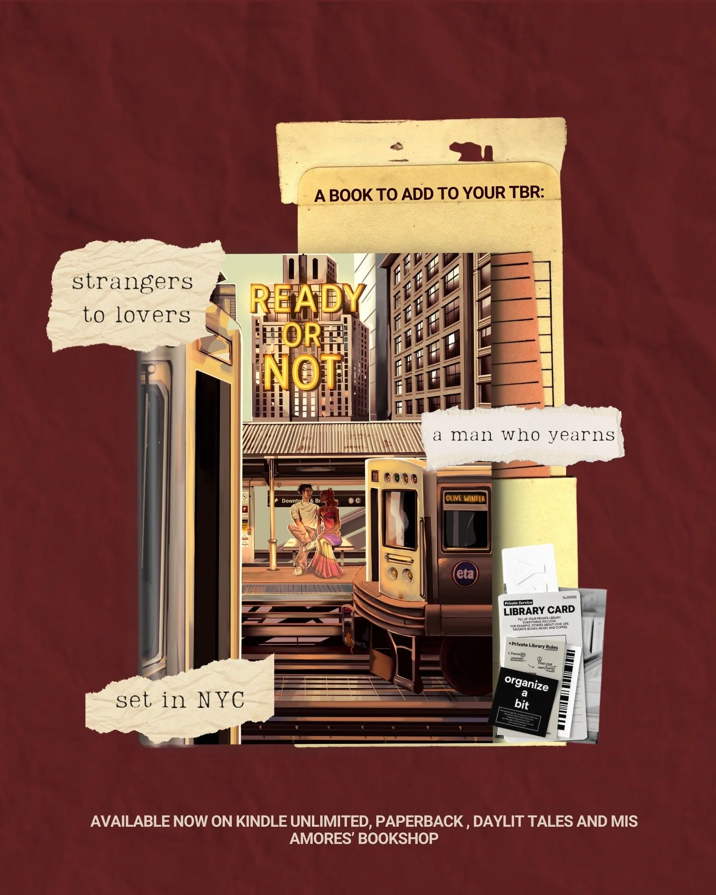 *cough* *cough* there&rsquo;s a great novella in town that I heard is worth the read *cough* *cough*

Ready or Not: A Slow Burn Romance by Olive Winter is now available on Kindle Unlimited and Paperback. Signed copies are available with @daylit_tales