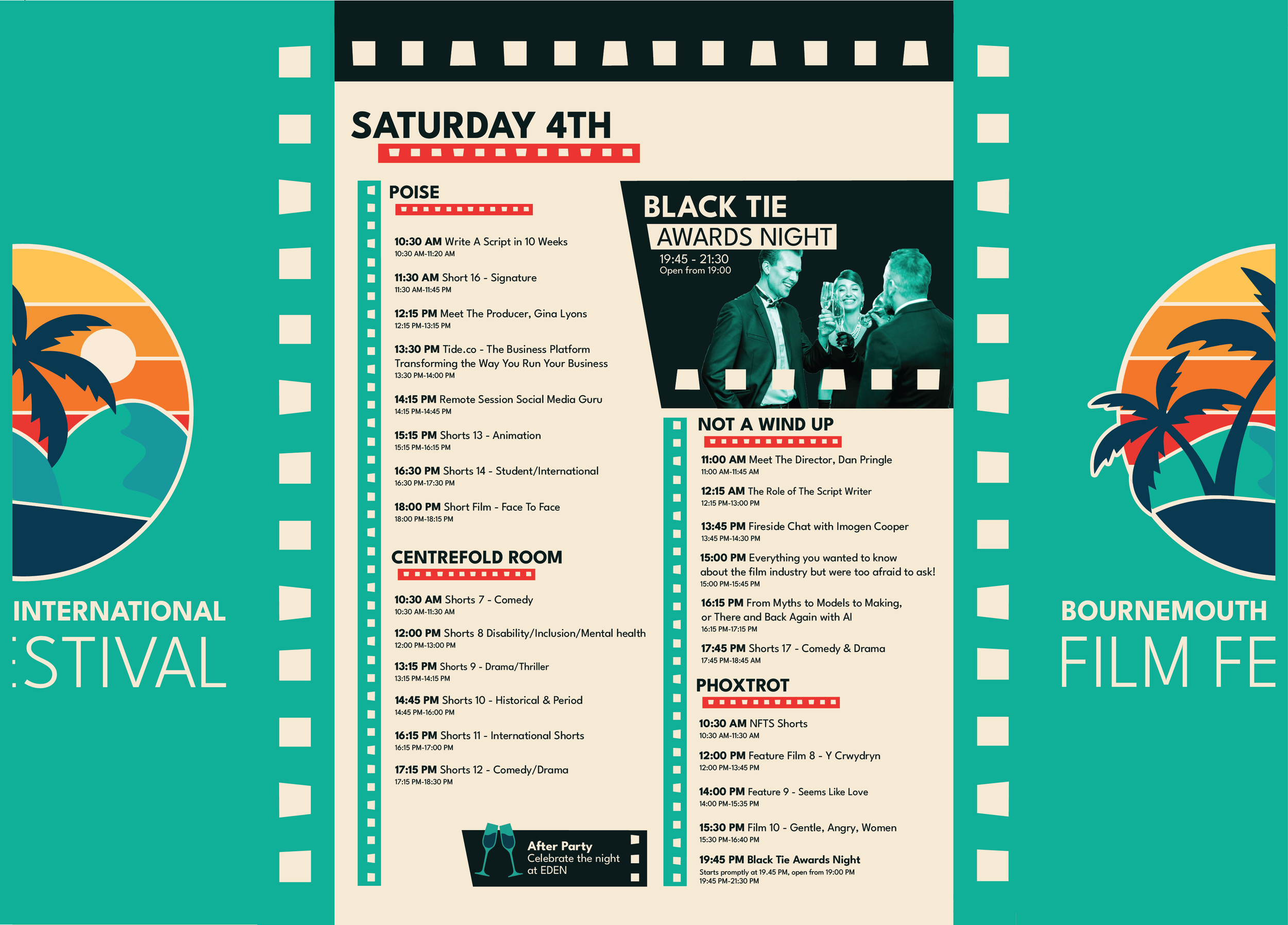 Programme outside cover