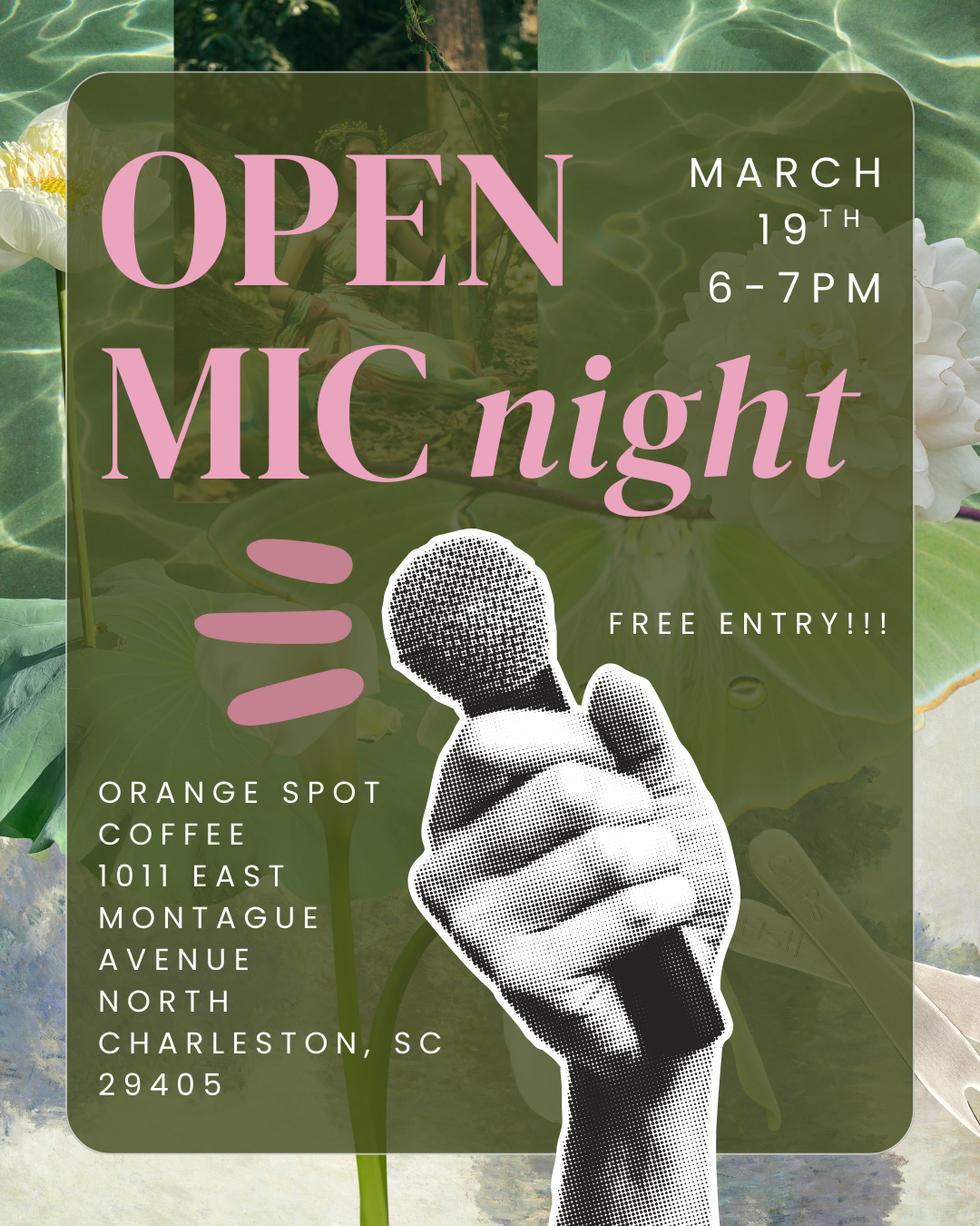 March Open Mic
