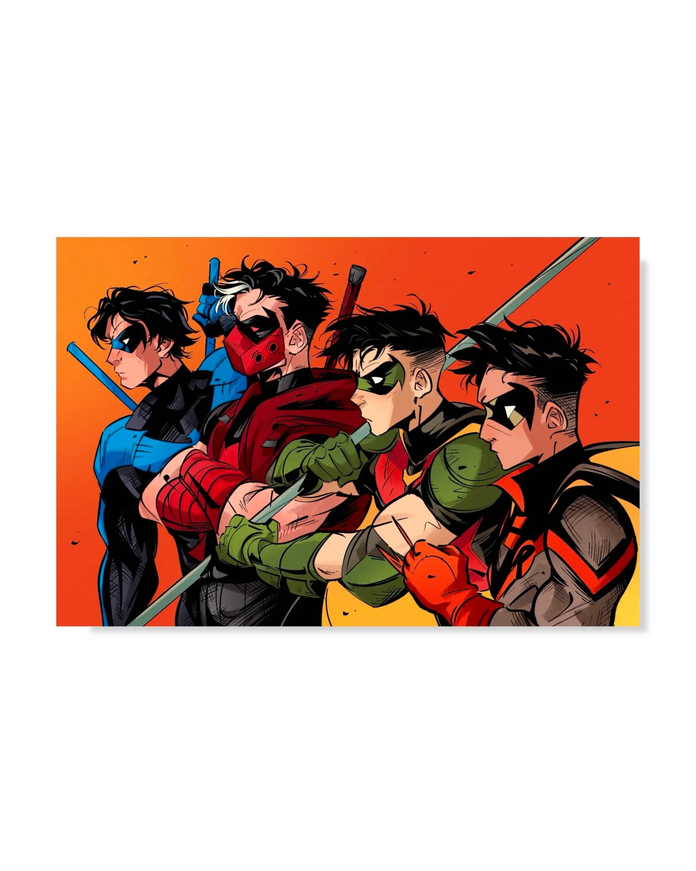 Bat Boys (11" x 17")