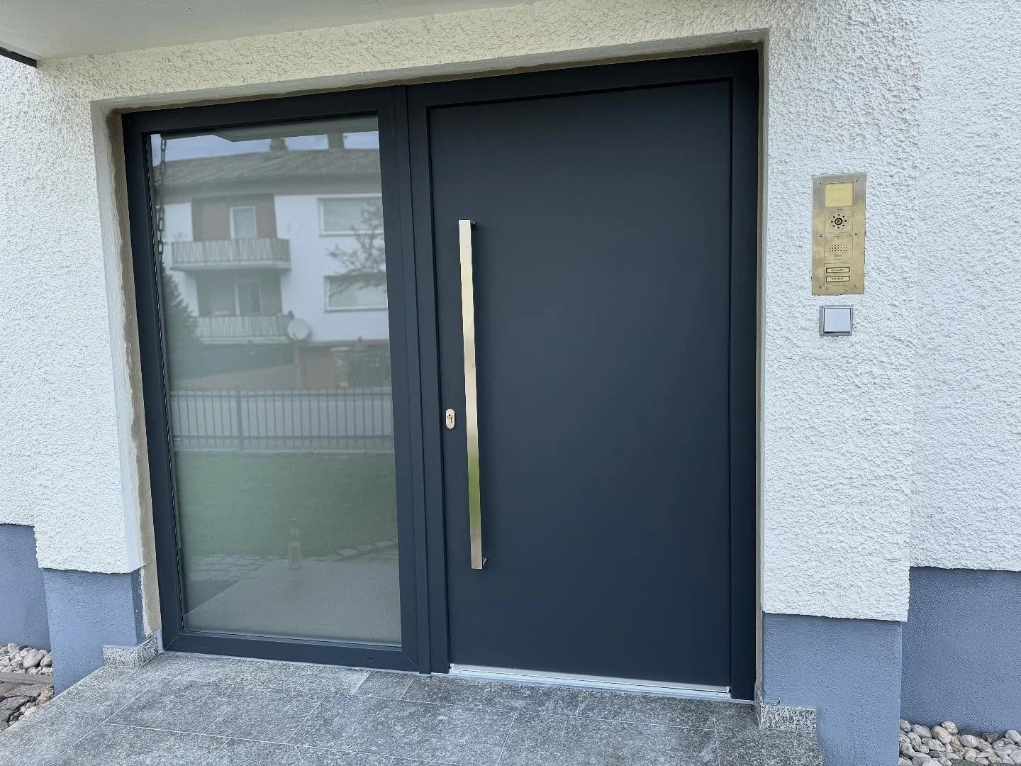 Letztes Projekt. Von Demontage bis Montage und verputzen.